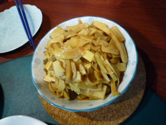 筍の醤油煮