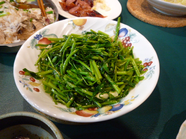 野菜料理(キャベツ炒め)